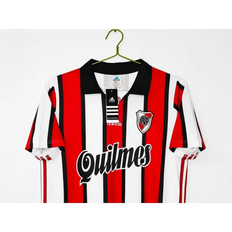 Camiseta River Plate 1999/00 Away Retro Rojo/Blanco