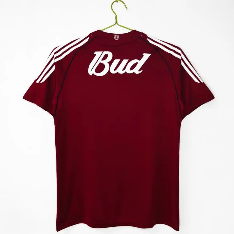 Camiseta River Plate 2005/06 Away Retro Rojo/Negro