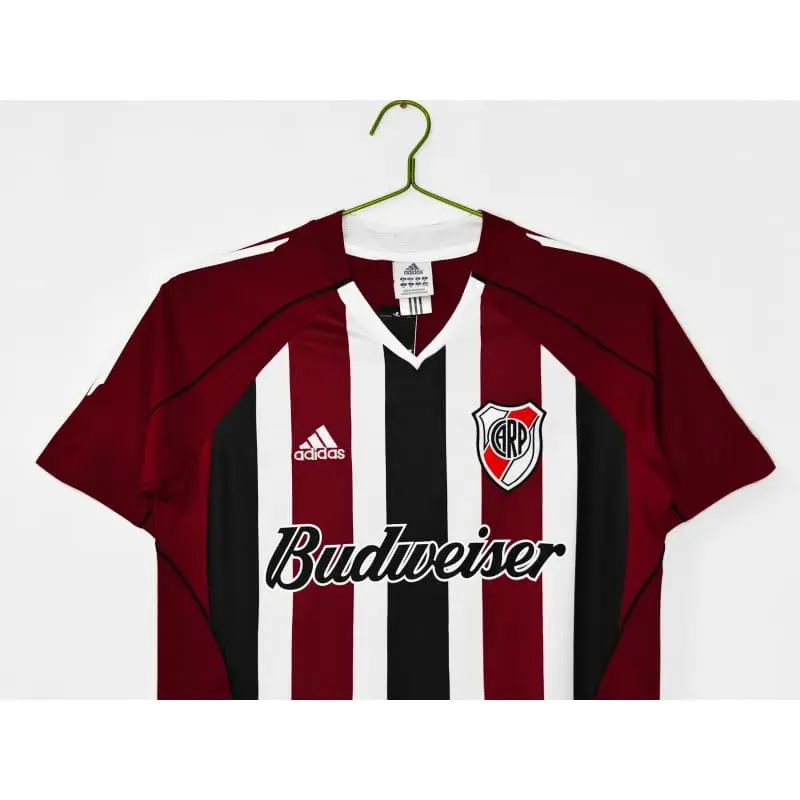 Camiseta River Plate 2005/06 Away Retro Rojo/Negro