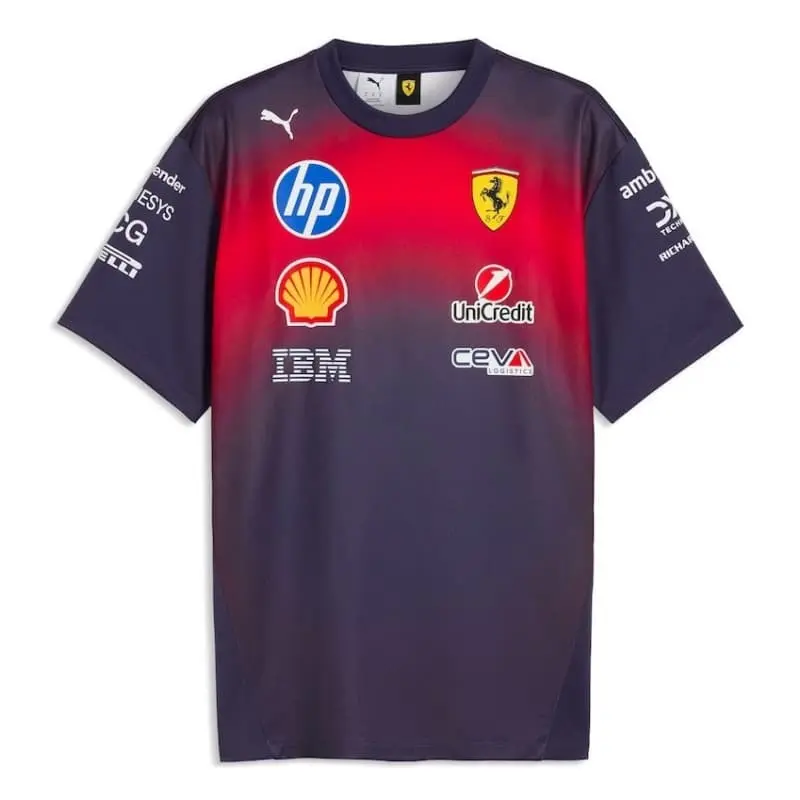 Camiseta Scuderia Ferrari F1 2026 Morado