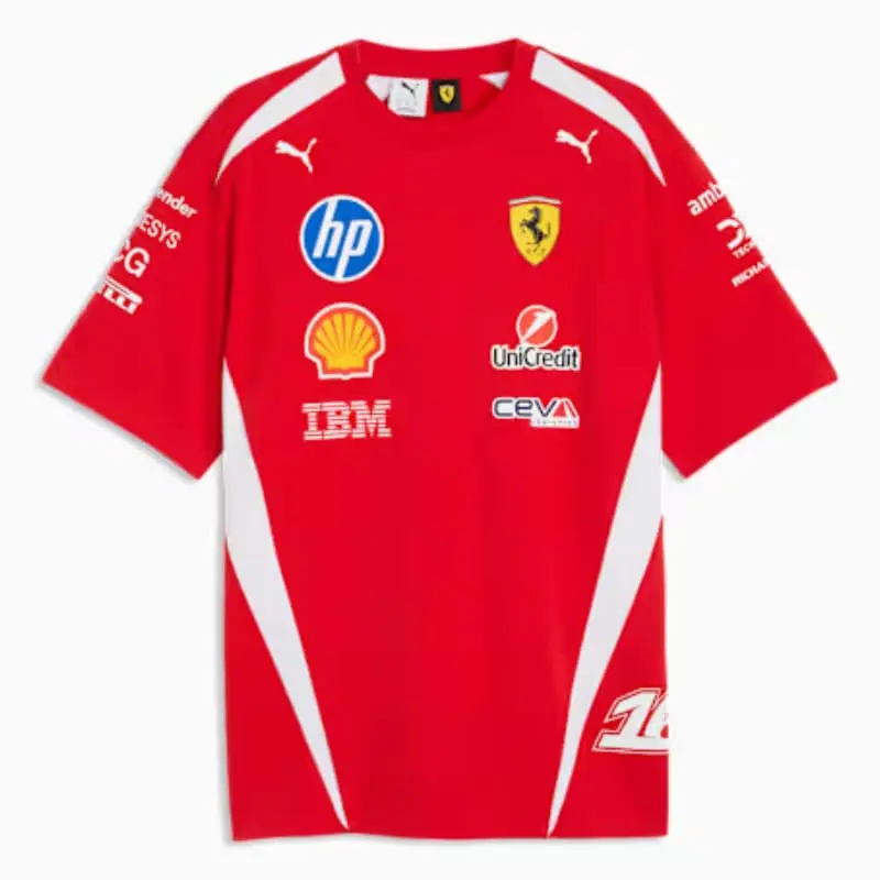 Camiseta Scuderia Ferrari F1 2026 Rojo/Blanco/Azul