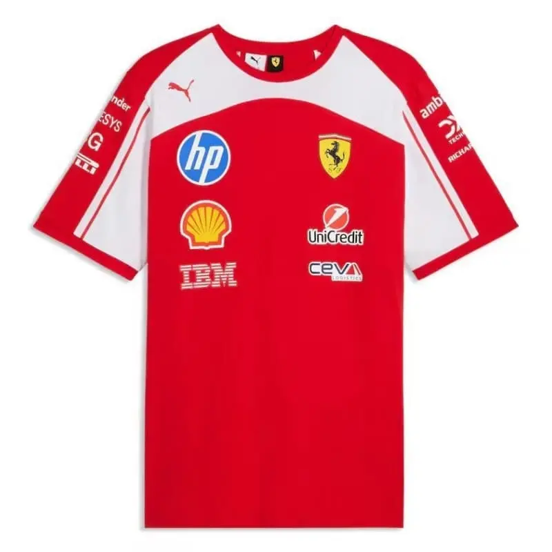 Camiseta Scuderia Ferrari F1 2026 Rojo/Blanco