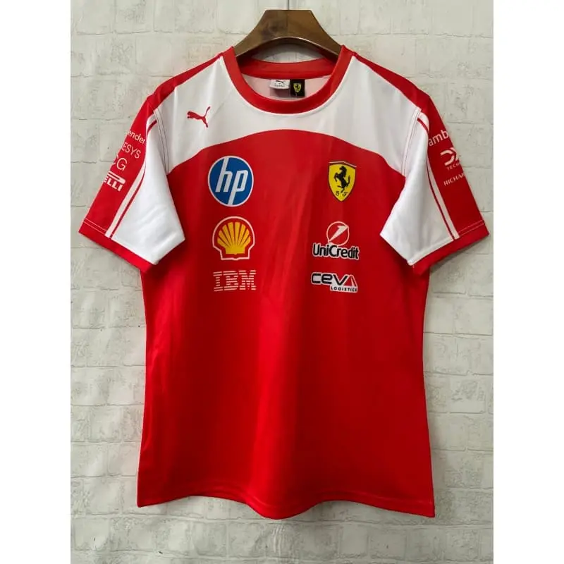 Camiseta Scuderia Ferrari F1 2026 Rojo/Blanco
