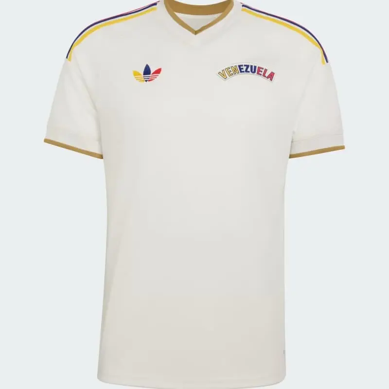 Camiseta Venezuela Mundial 2026 Away Blanco