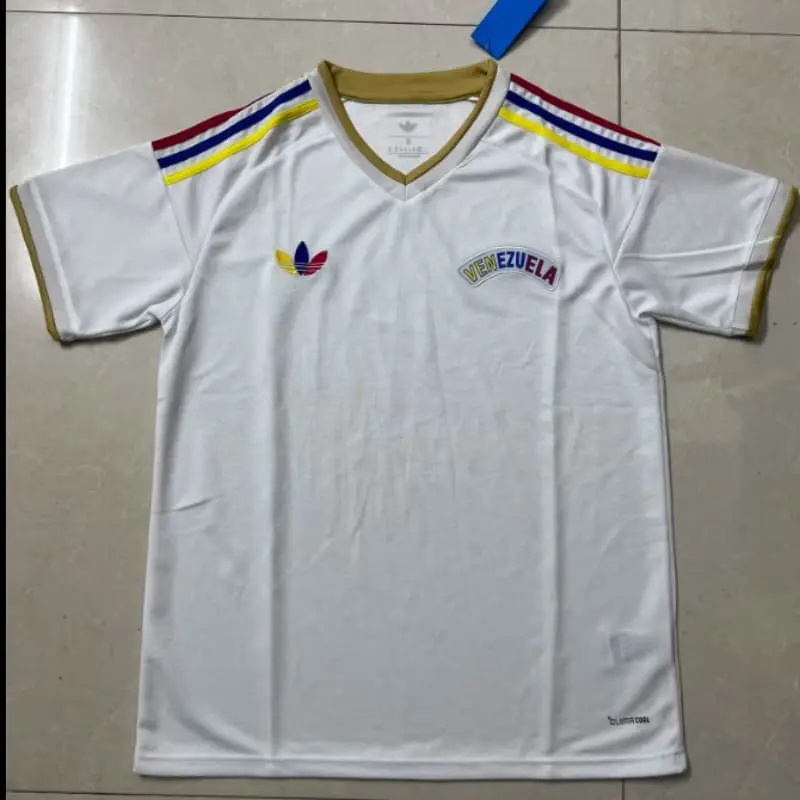 Camiseta Venezuela Mundial 2026 Away Blanco