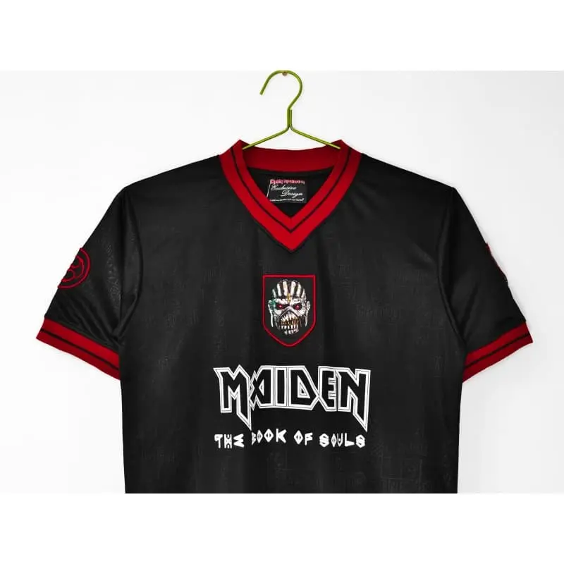 Camiseta West Ham United x Iron Maiden Equipación Retro 2016 Negro