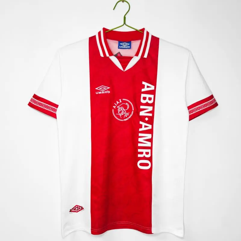 Camiseta Ajax 1994/95 Home Retro Rojo/Blanco