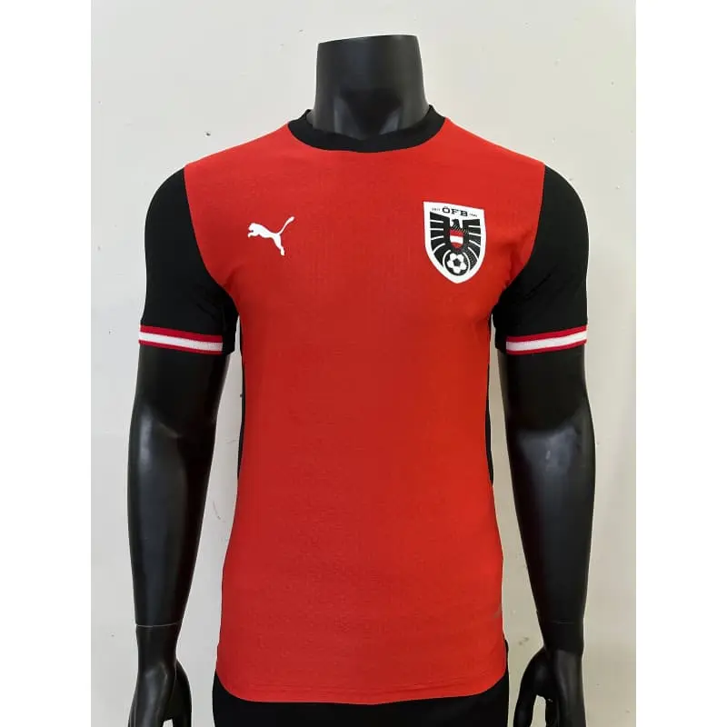 Camiseta Austria Mundial 2026 Home Rojo (EDICIÓN JUGADOR)