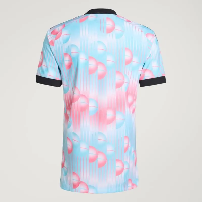 Camiseta Bélgica Mundial 2026 Away Rosa/Azul Claro