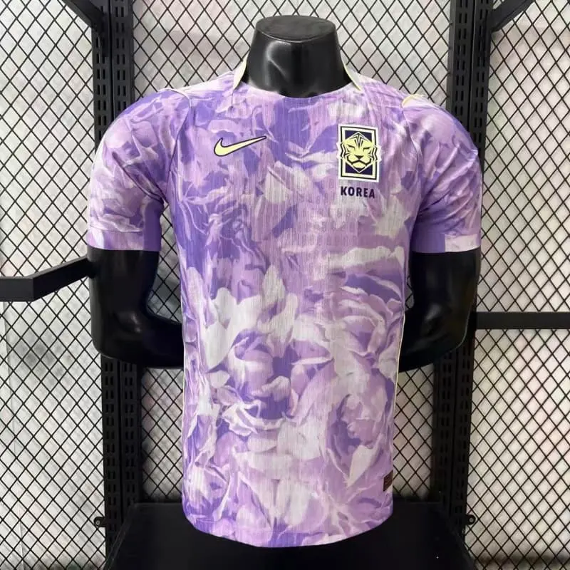 Camiseta Corea del Sur Mundial 2026 Away Morado Claro (EDICIÓN JUGADOR)