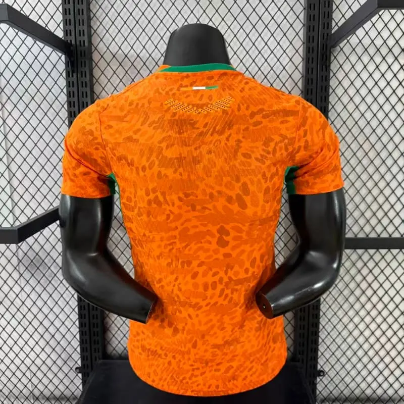 Camiseta Costa de Marfil Mundial 2026 Home Naranja (EDICIÓN JUGADOR)