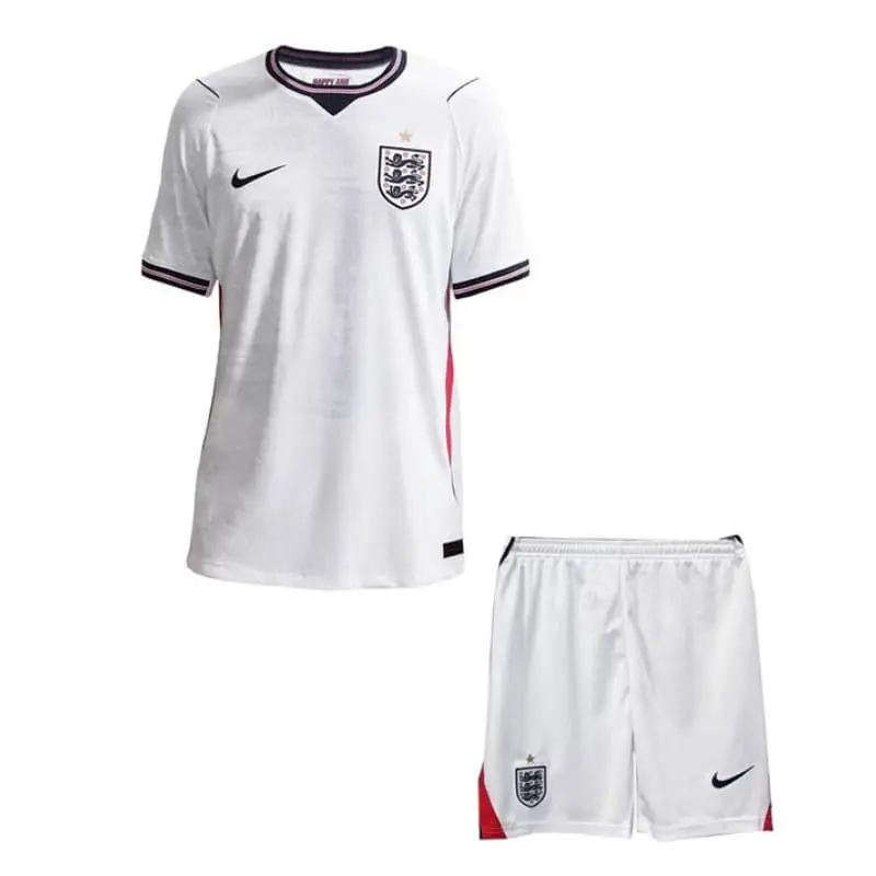 Camiseta Inglaterra Mundial 2026 Home Blanco Niño Kit