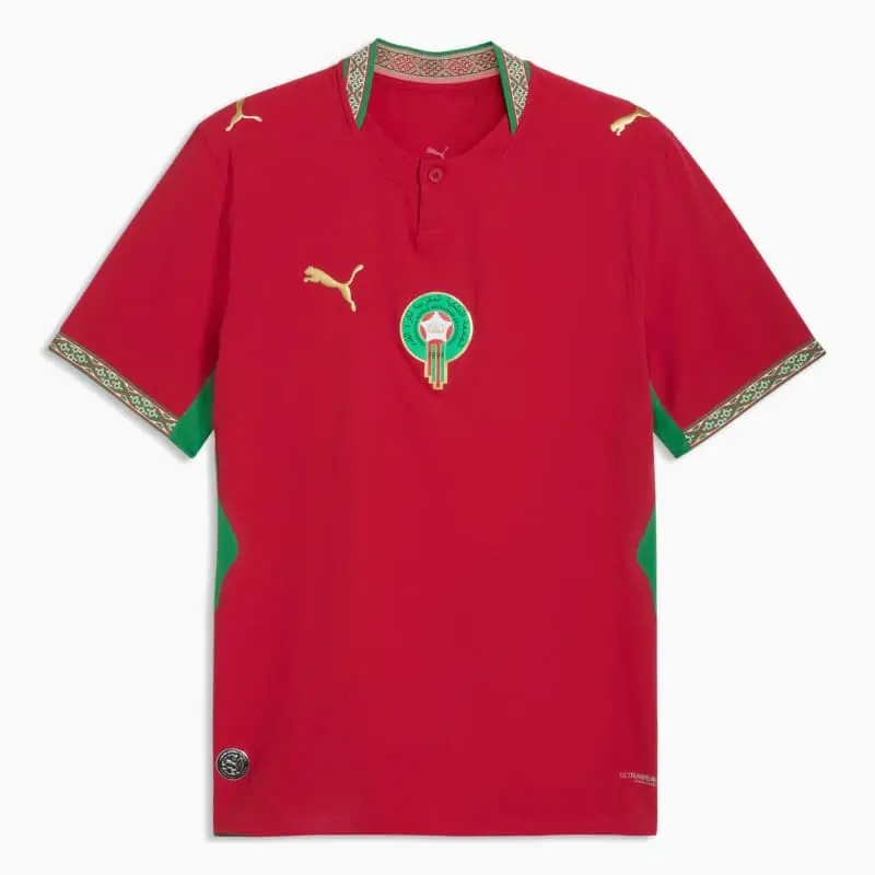 Camiseta Marruecos Mundial 2026 Home Rojo