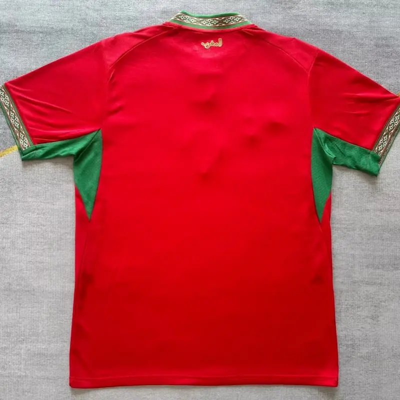 Camiseta Marruecos Mundial 2026 Home Rojo