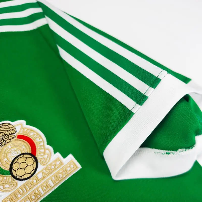 Camiseta México 1986 Home Retro Verde