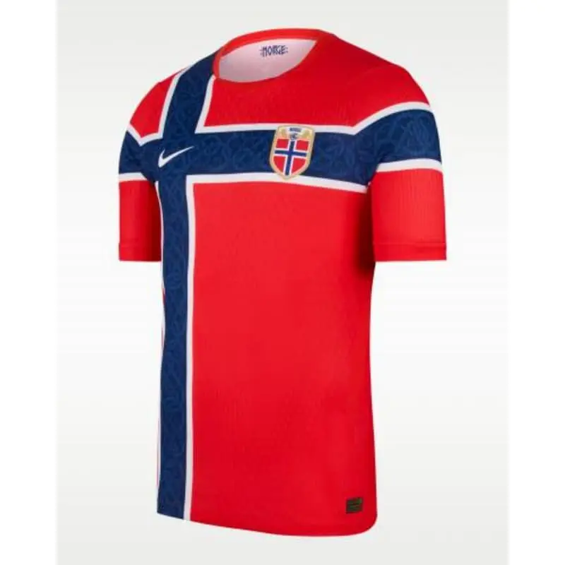 Camiseta Noruega Mundial 2026 Home Rojo/Azul