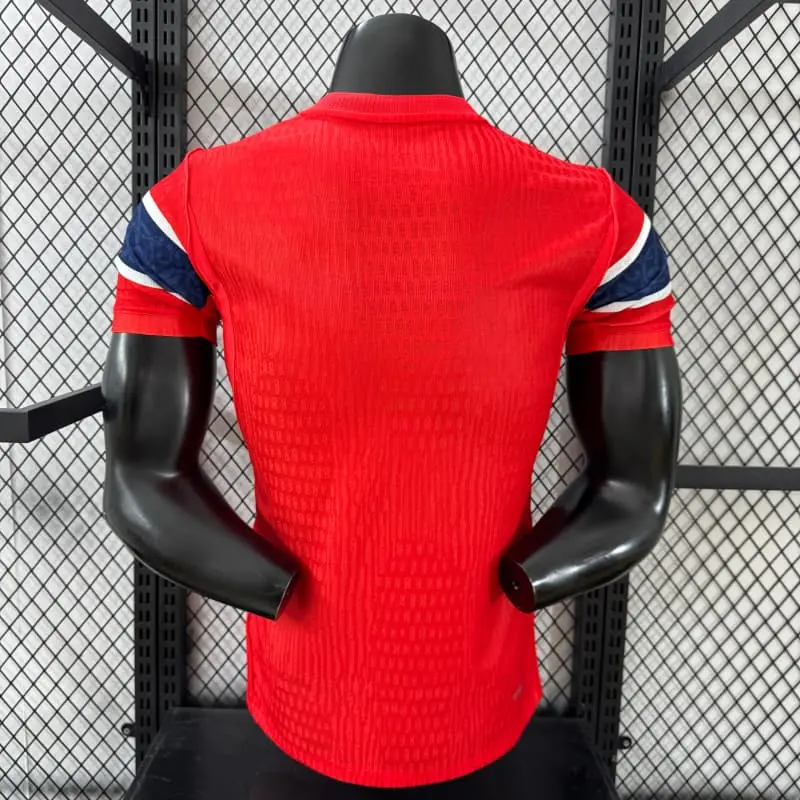Camiseta Noruega Mundial 2026 Home Rojo/Azul (EDICIÓN JUGADOR)