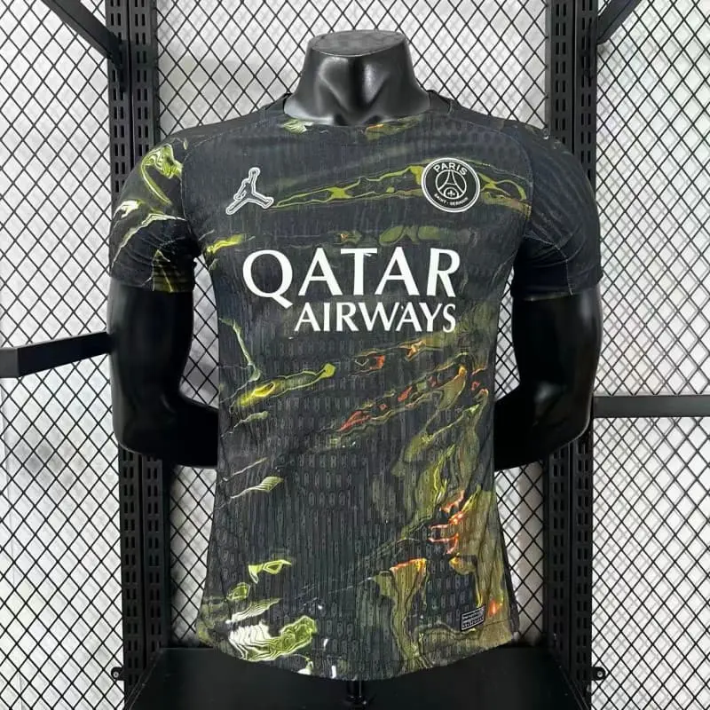 Camiseta PSG 2025/2026 Night Edition Negro (EDICIÓN JUGADOR)