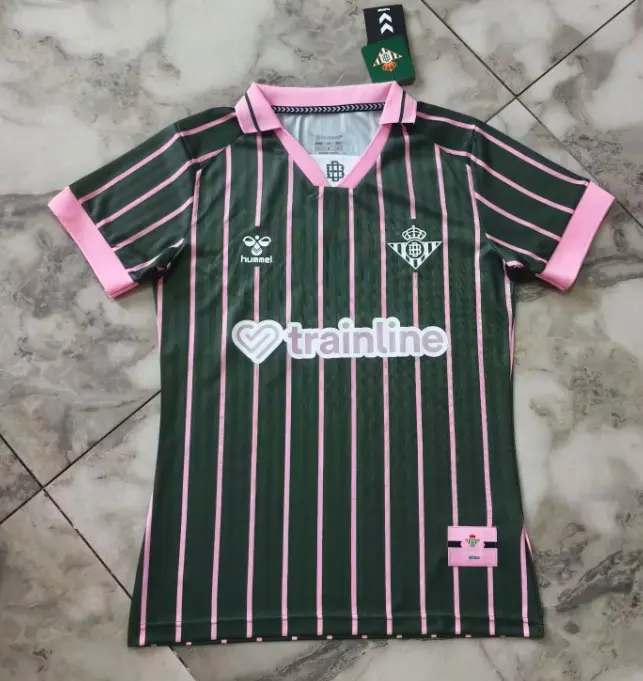 Camiseta Real Betis 2025/2026 Edición Especial Verde/Rosa Mujer