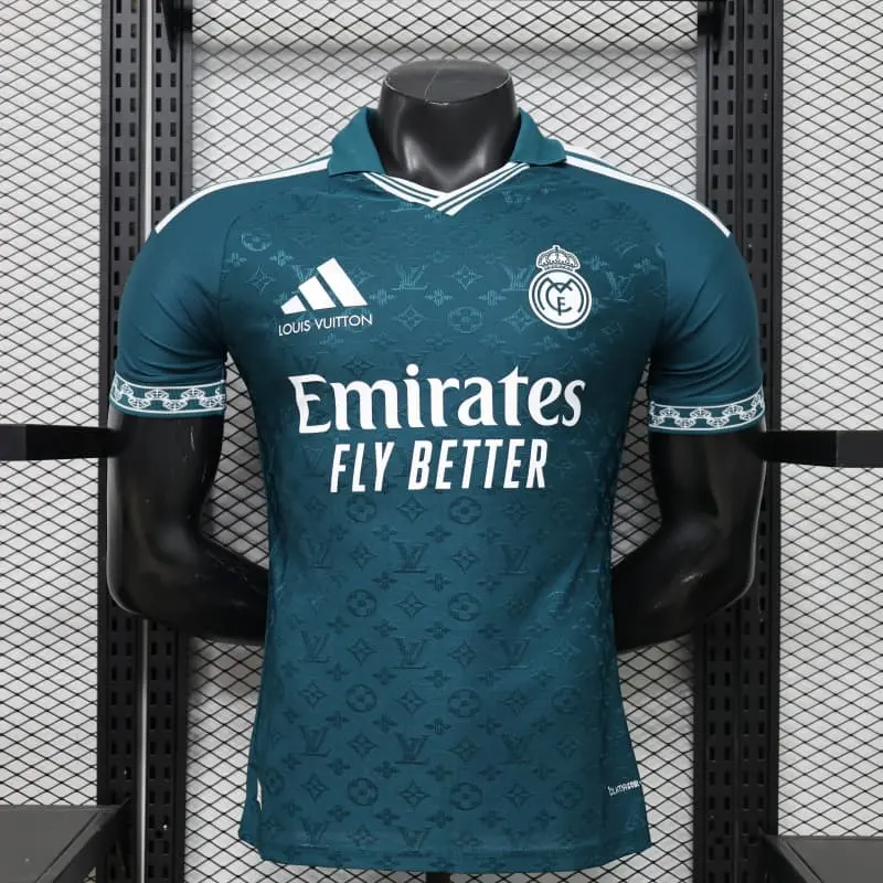 Camiseta Real Madrid 2026/2027 Edición Especial Verde Zafiro (EDICIÓN JUGADOR)
