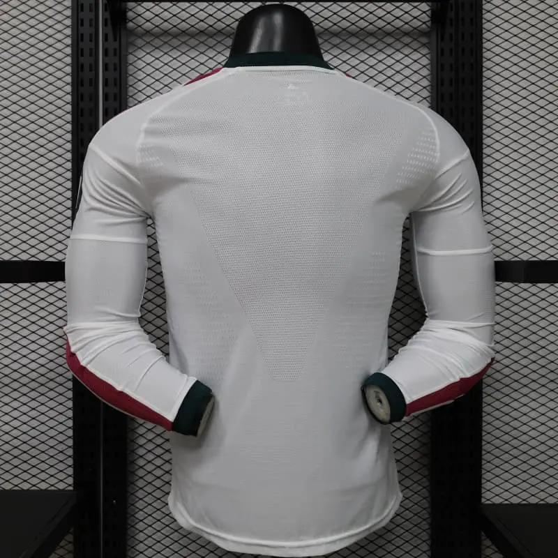 Camiseta Real Madrid 2026/2027 ML Blanco con Parche HP (EDICIÓN JUGADOR)