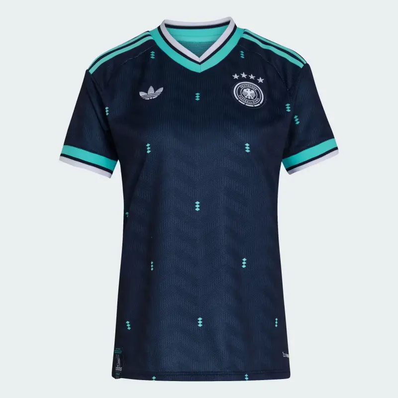 Camiseta Alemania Mundial 2026 Away Azul Mujer