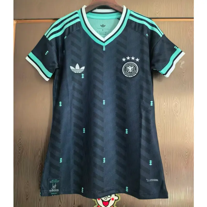 Camiseta Alemania Mundial 2026 Away Azul Mujer