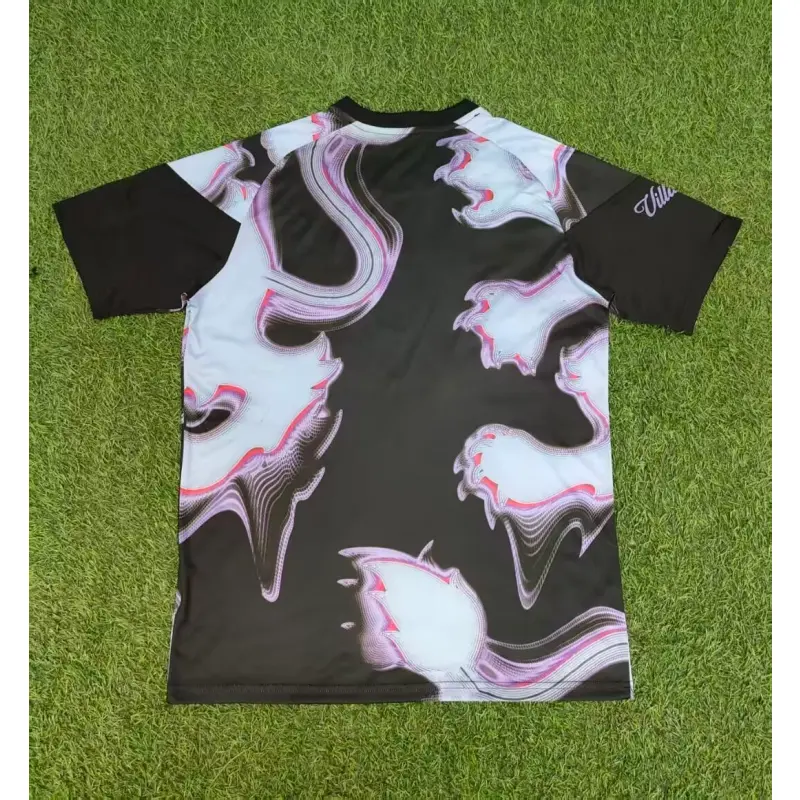 Camiseta Aston Villa 2026/2027 Pre-Match Negro/Blanco