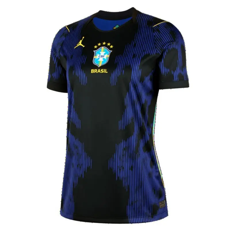 Camiseta Brasil Mundial 2026 Away Azul Mujer
