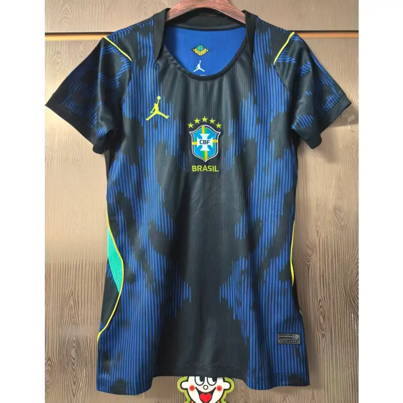 Camiseta Brasil Mundial 2026 Away Azul Mujer