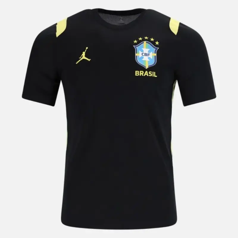 Camiseta Brasil 2026 Pre-Match Negro