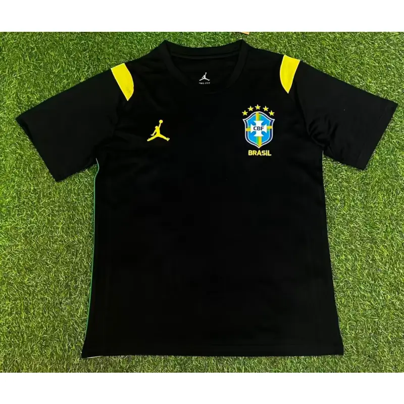 Camiseta Brasil 2026 Pre-Match Negro