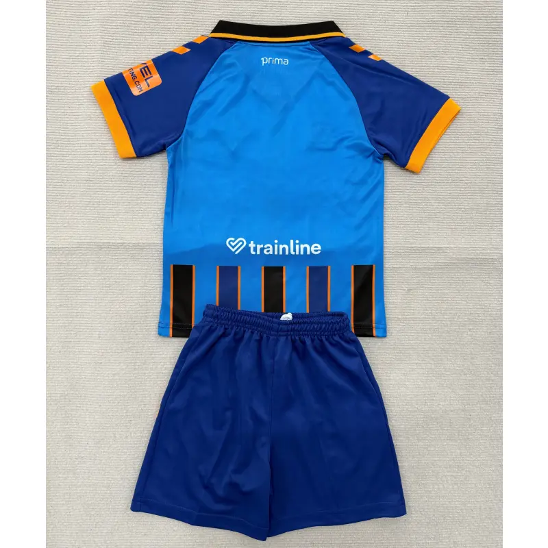 Camiseta de Portero Real Betis 2025/2026 Azul/Dorado Niño Kit
