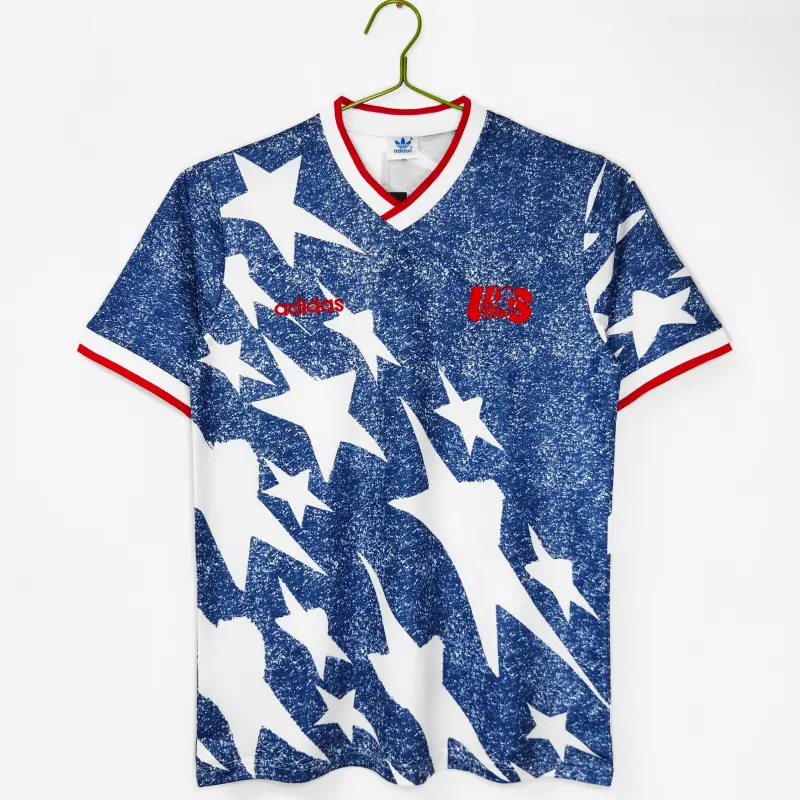 Camiseta EE.UU. 1994 Away Retro Azul/Blanco