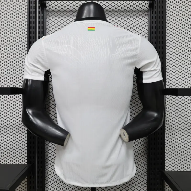Camiseta Ghana Mundial 2026 Home Blanco (EDICIÓN JUGADOR)