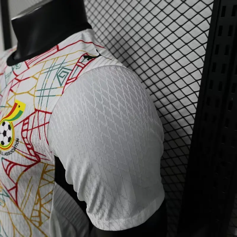 Camiseta Ghana Mundial 2026 Home Blanco (EDICIÓN JUGADOR)