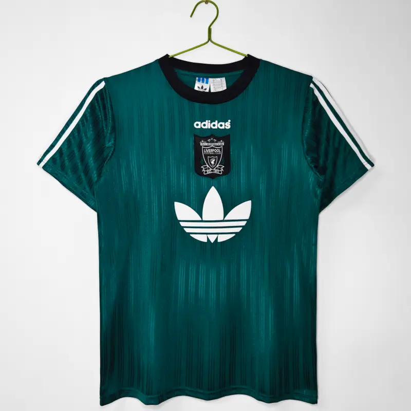 Camiseta Liverpool Retro 1995/96 Edición Especial Verde