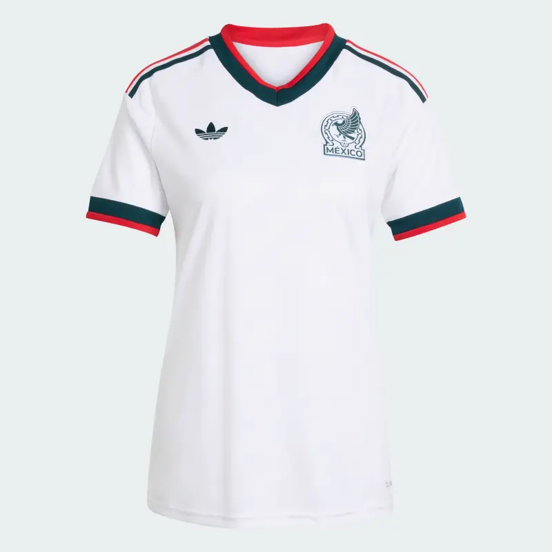 Camiseta México Mundial 2026 Away Blanco Mujer