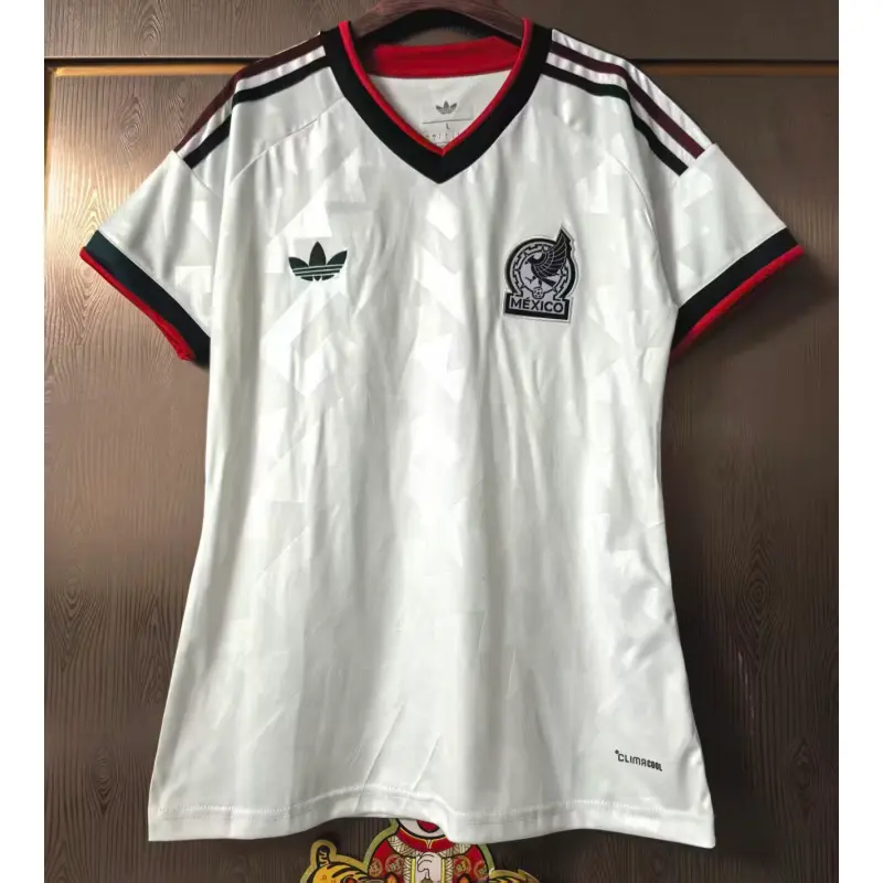 Camiseta México Mundial 2026 Away Blanco Mujer