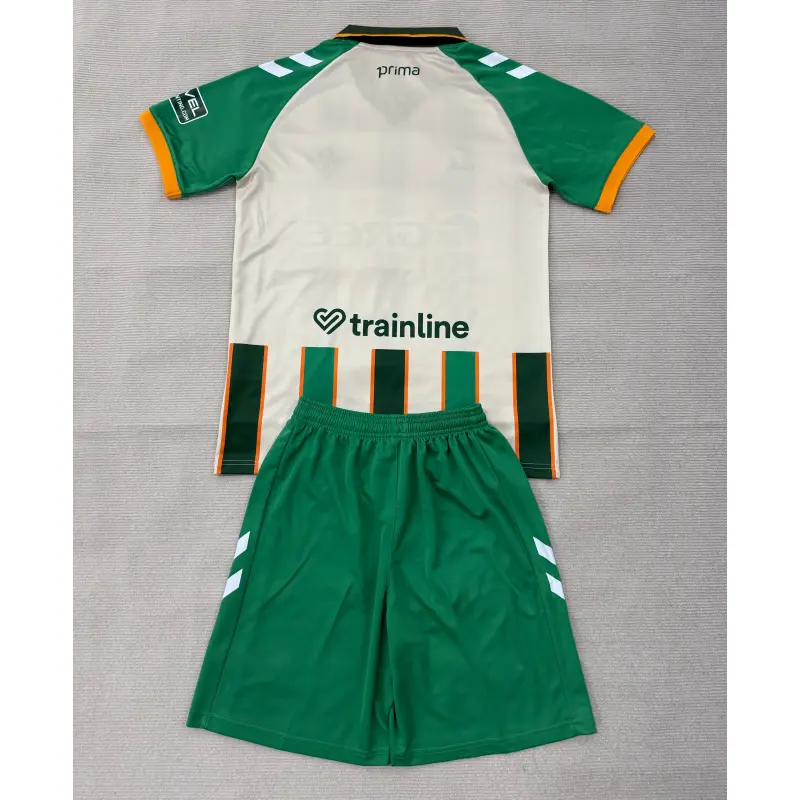 Camiseta Real Betis 2025/2026 Edición Especial Verde/Blanco/Amarillo Niño Kit