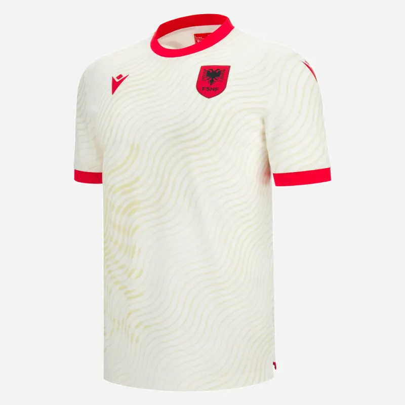 Camiseta Albania Mundial 2026 Away Blanco