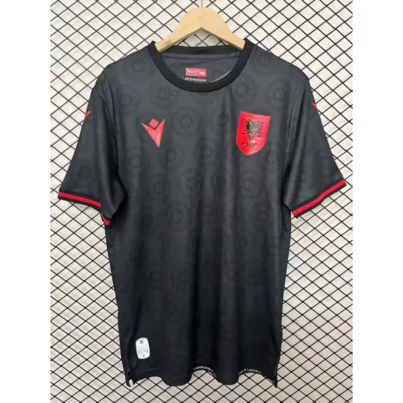 Camiseta Albania Mundial 2026 Third Negro