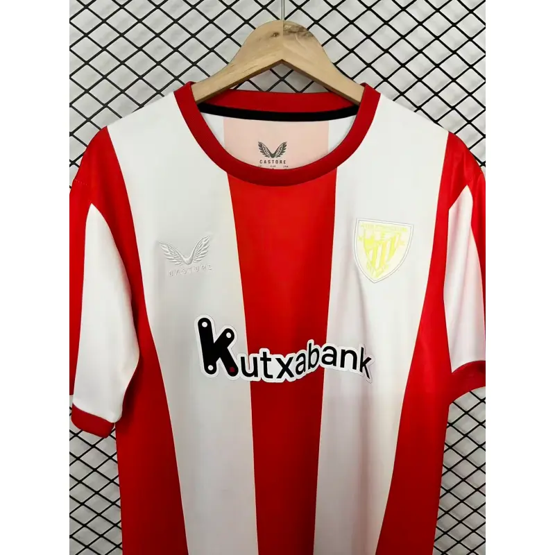 Camiseta Athletic de Bilbao 2026/2027 Rojo/Blanco Versión Retro