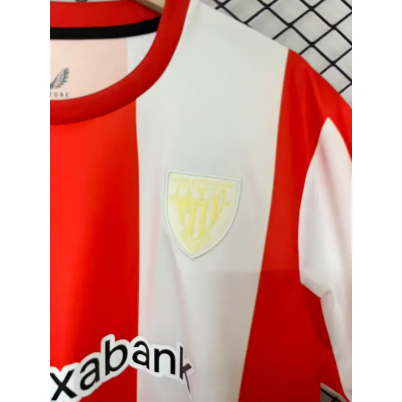 Camiseta Athletic de Bilbao 2026/2027 Rojo/Blanco Versión Retro