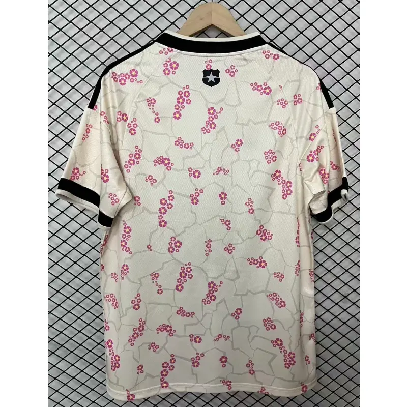 Camiseta Chile Mundial 2026 Away Beige/Rosa