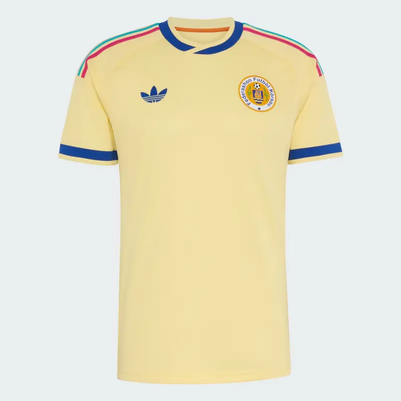 Camiseta Curacao Mundial 2026 Away Amarillo Claro