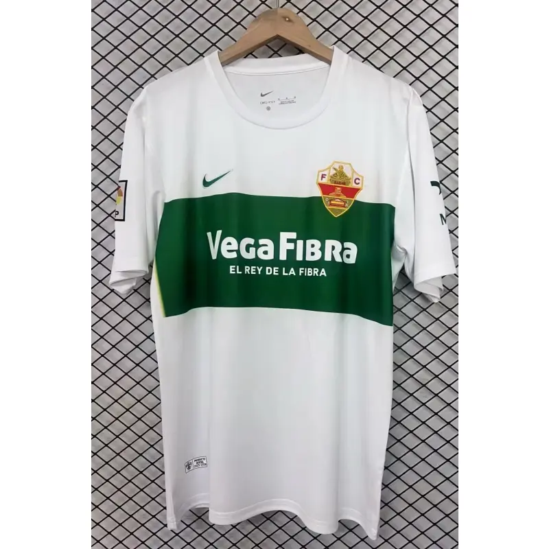 Camiseta Elche 2026/2027 Blanco/Verde Versión Retro