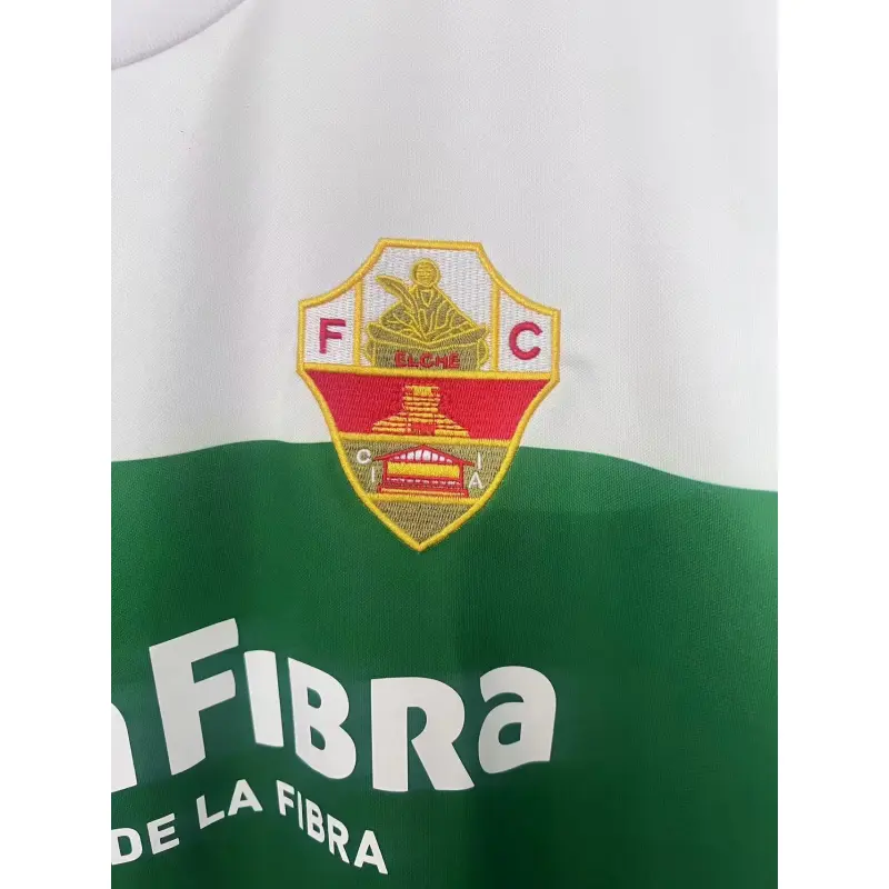Camiseta Elche 2026/2027 Blanco/Verde Versión Retro