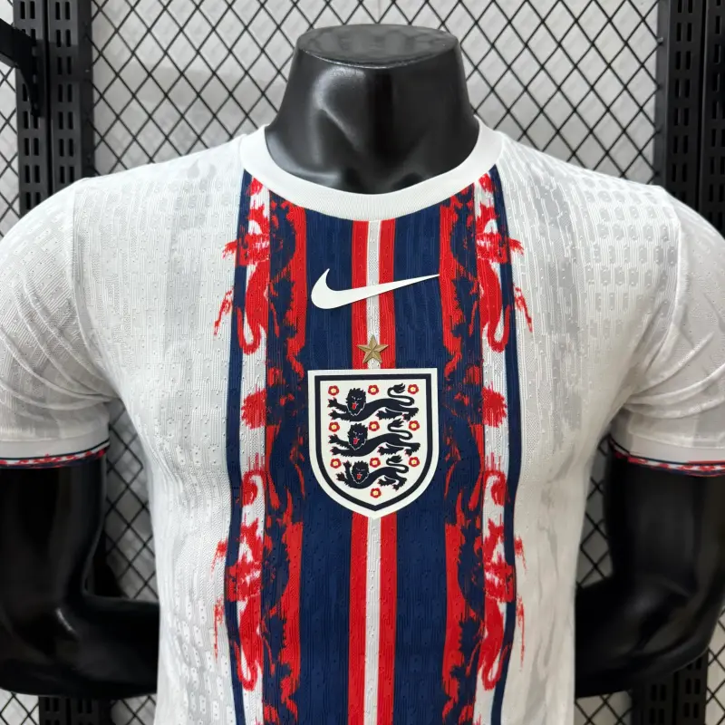 Camiseta Inglaterra 2026 Edición Especial Blanco/Rojo/Azul (EDICIÓN JUGADOR)
