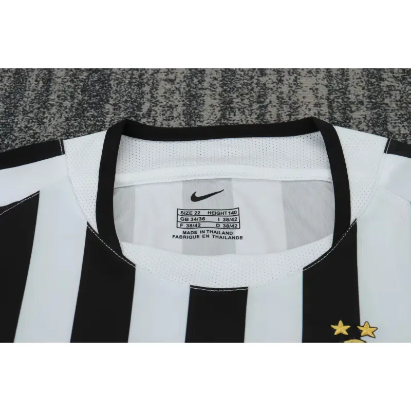 Camiseta Juventus 2003/2004 Home Retro Blanco/Negro Niño Kit